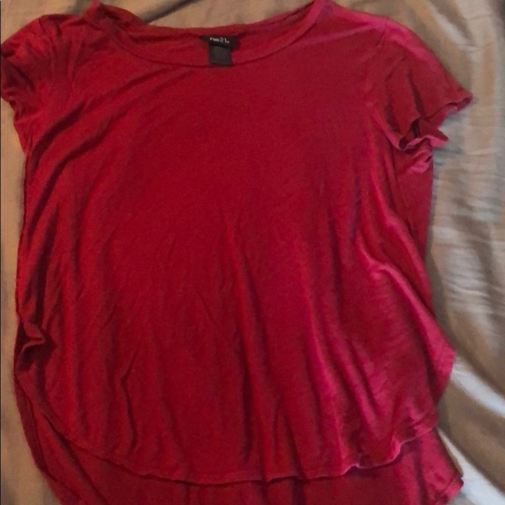 A cute red shirt